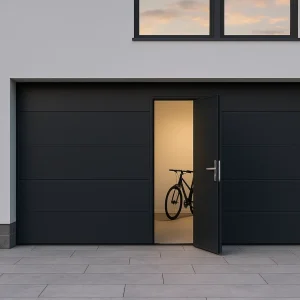 Puertas de Garaje con Puerta Peatonal Integrada