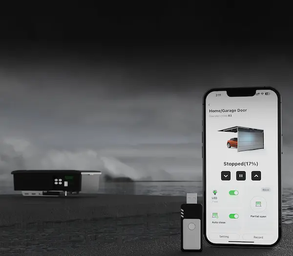 App móvil para controlar motor de puerta de garaje por WiFi