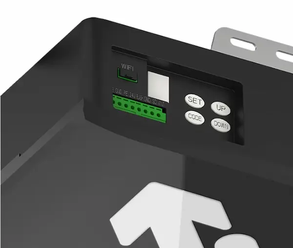 Sistema de detección de obstáculos en motor para puerta de garaje seccional